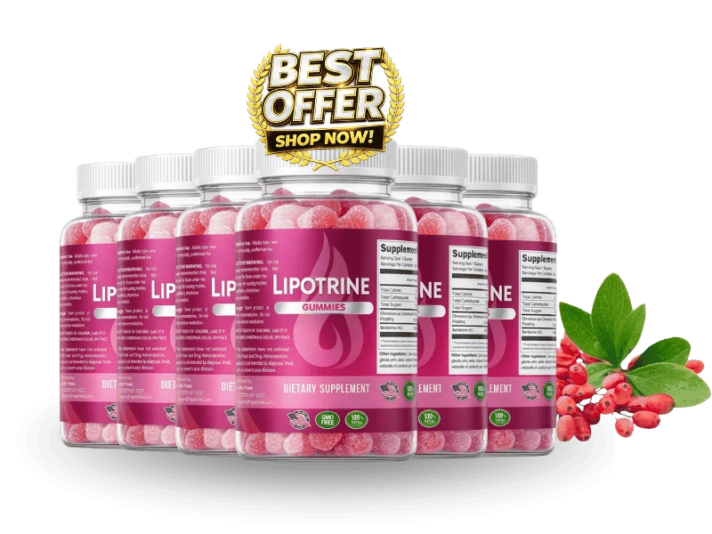 Lipotine Official Website LipoTrine premium wellness gummies in convenient daily formula